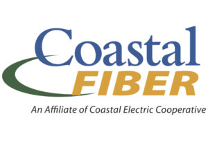 Coastal Fiber: An Affiliate of Coastal Electric Cooperative (logo)